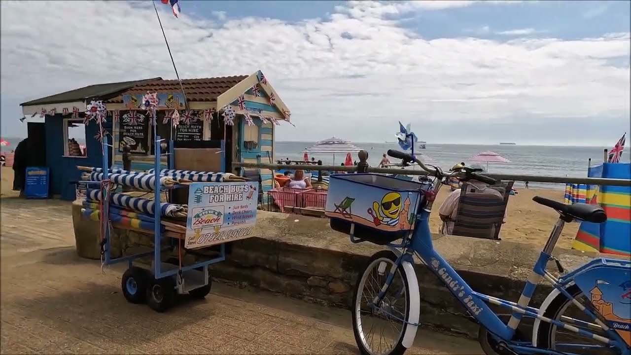 Virtual Walk - Sandown Seafront - Platinum Jubilee Weekend - Isle Of Wight - June 2022 | kittikoko