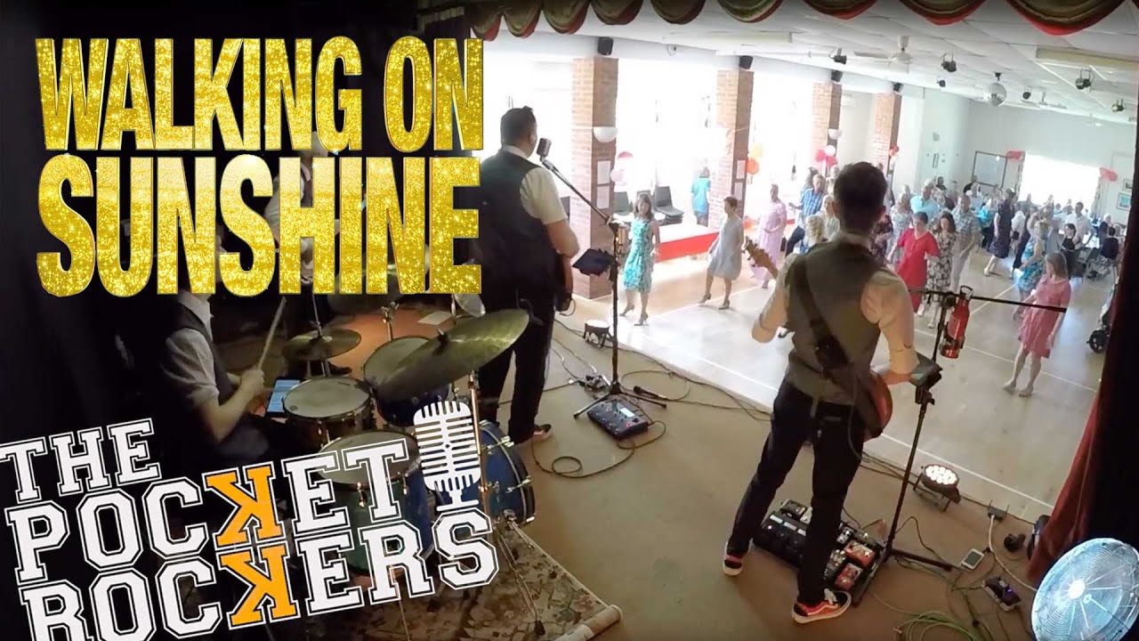 Katrina And The Waves - Walking On Sunshine | The Pocket Rockers | Hampshire Wedding Band