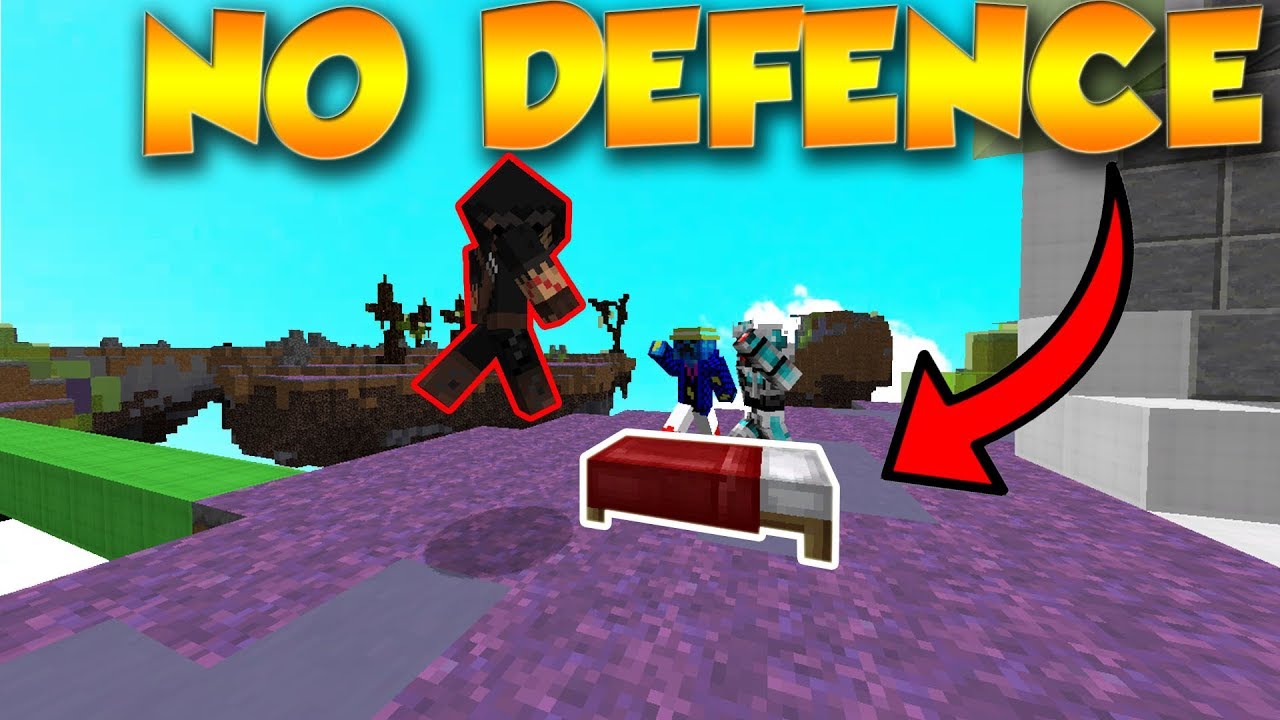 BEDWARS WITH NO BED DEFENCE!?!