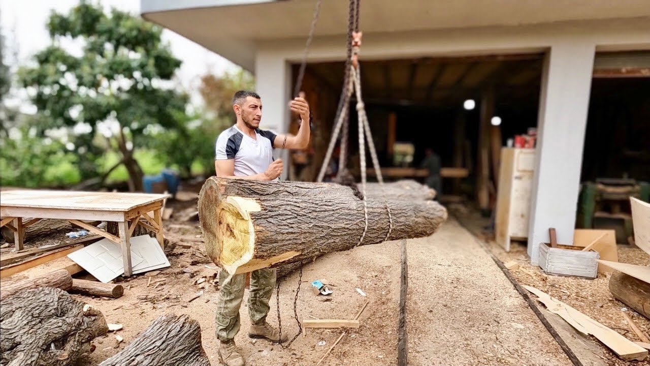 Tomruk Biçme Makinesi İle Dikeç Üretimi