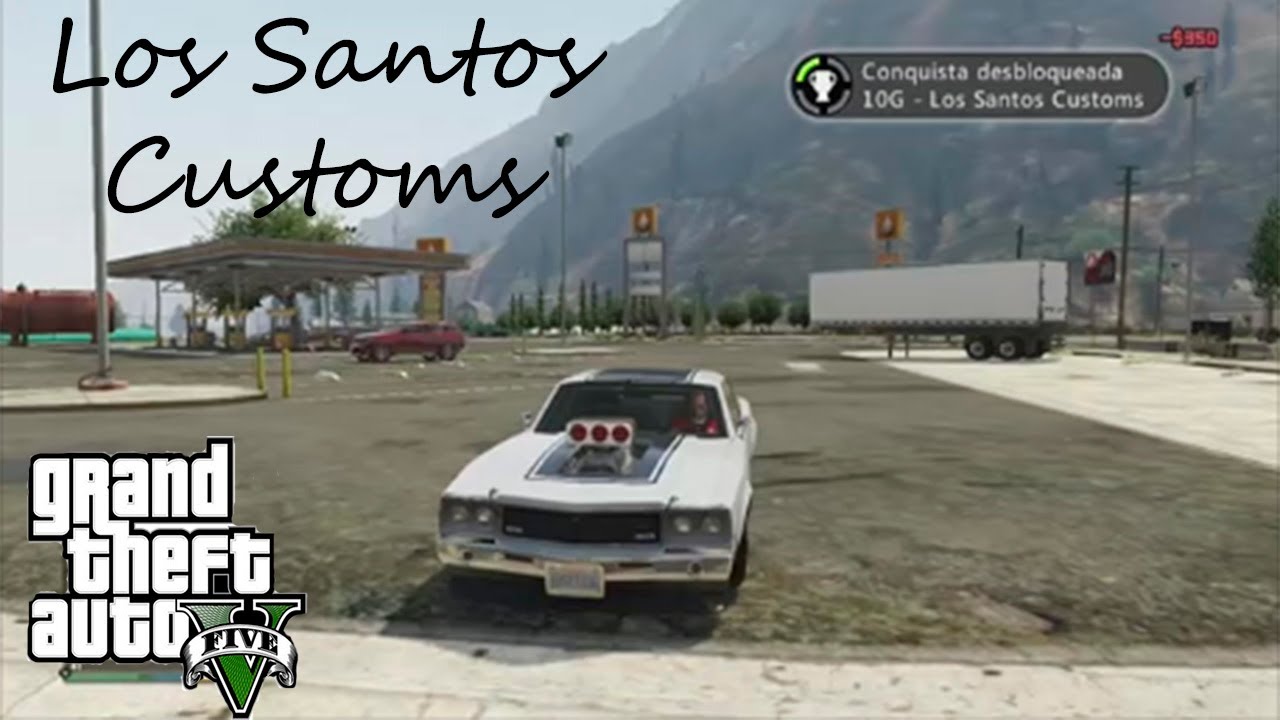 GTA V Conquista/Troféu - Los Santos Customs + Localização Do Sabre Turbo pt-br