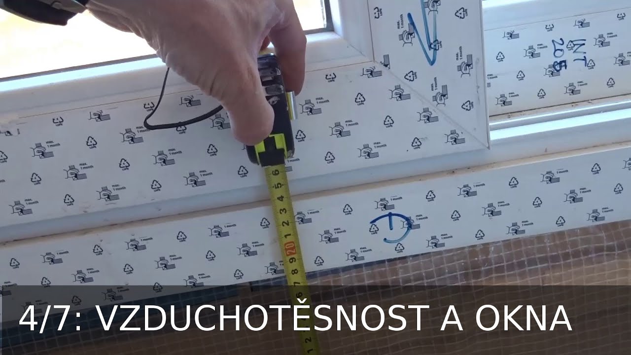 4/7: Amatéři v akci: vzduchotěsnost