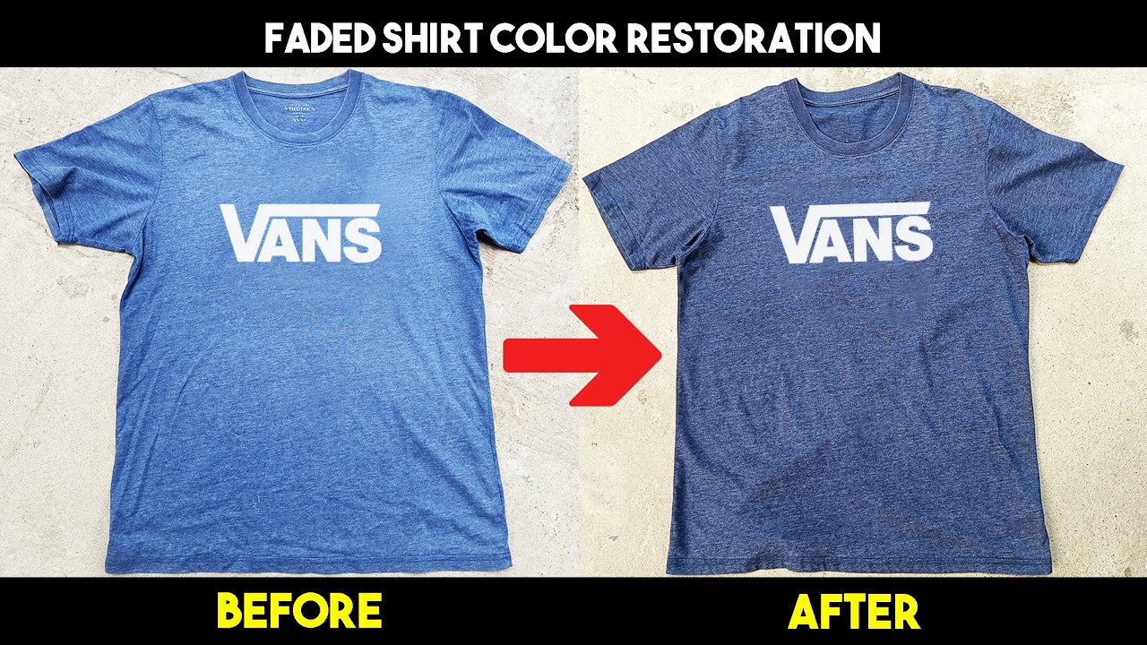 UKAY UKAY FADED TSHIRT EASY Color Restoration Tutorial using Fiber Reactive Dyes #taliatkulay