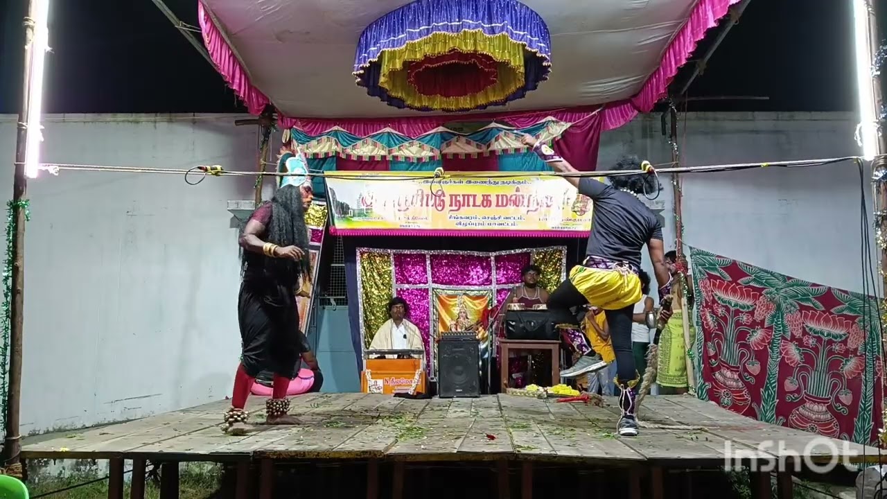 காளி சித்ரவதை செய்யும் அரக்கன் தேவஇந்திரனை சிறை பிடித்தல் 
