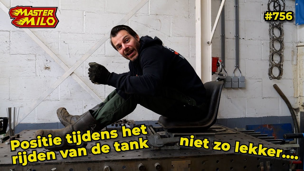 Bestuurders stoel T-55 restaureren #956