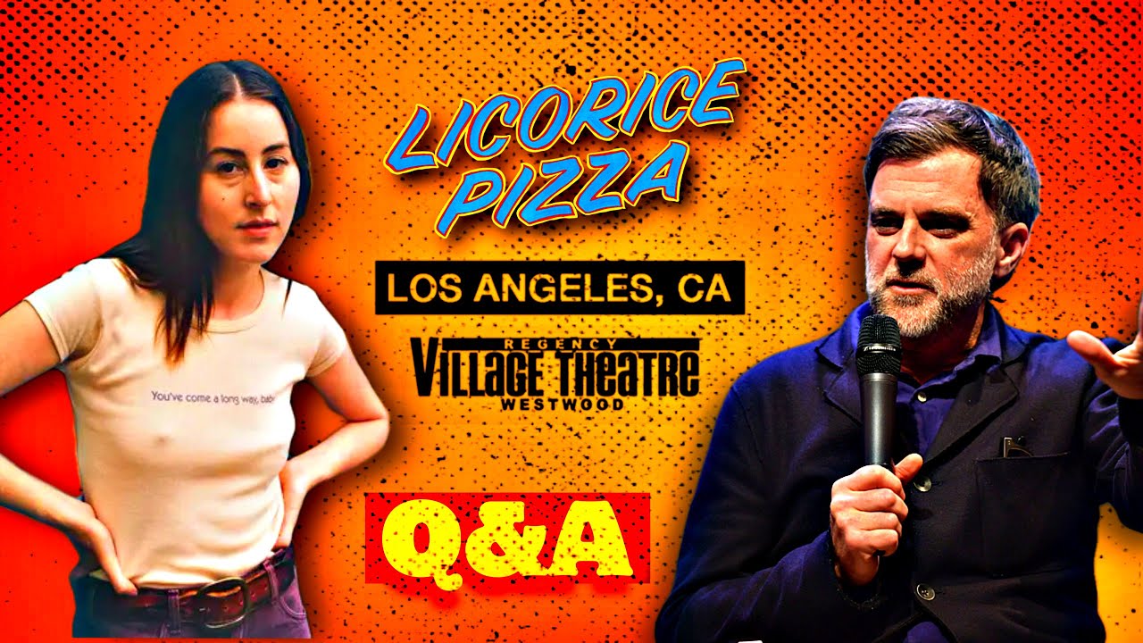 Licorice Pizza Q&A | Paul Thomas Anderson & Alana Haim 12.6.21 (Subtitles)