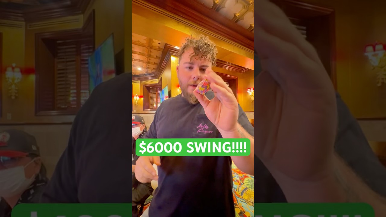 $6k!!! BIGGEST HAND EVER!!! #casino #degen #lasvegas #bighand #bigbets #massivewins