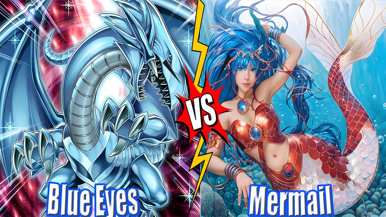 Blue Eyes White Dragon vs Mermail Atlantean & Mermail Atlantean vs Labrynth - High Rated DB Yu-Gi-Oh