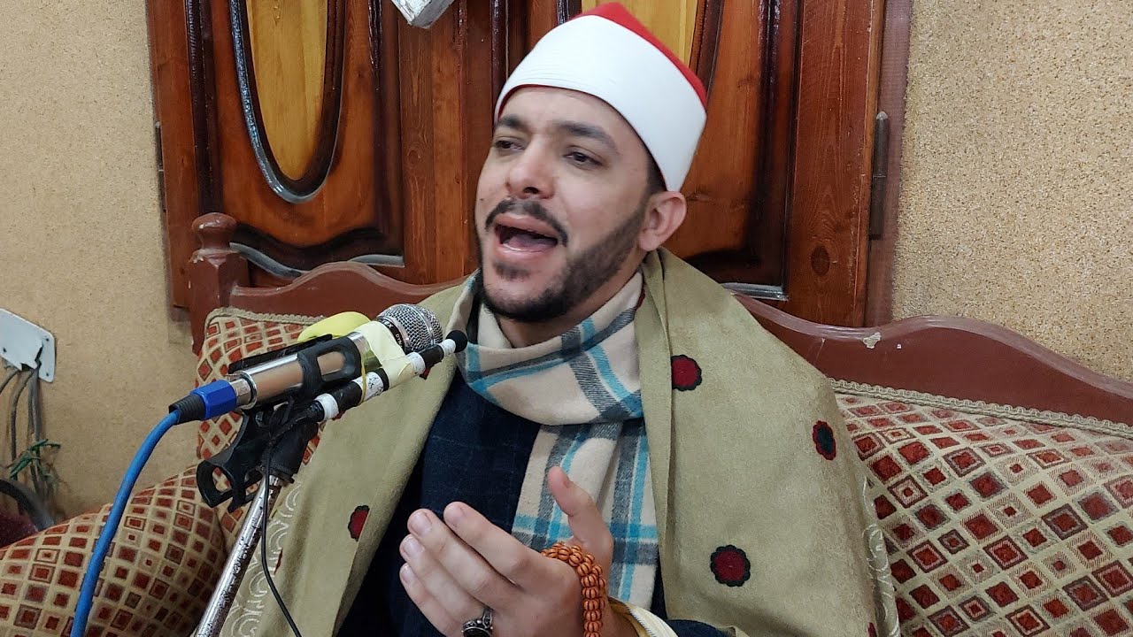 الشيخ محمود النجار رائعة سورة النمل العشاء عزاء والدة دكتور سامى صقر مستشار محافظ قليوبية 4\1\2022