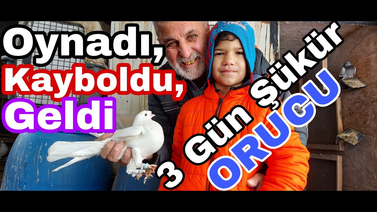 45 Senelik Soy Oyun Kuşu, Feleksiz Beyazlar ve Ali Rıza Bayraktar. Oynadı,Kayboldu,Geldi,3 Gün Oruç