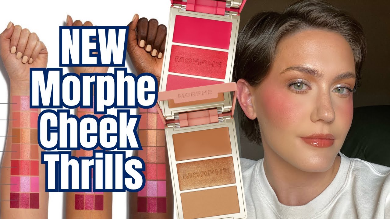НОВИНКА! ПОПРОБУЙТЕ ТРИО РУМЯН MORPHE CHEEK THRILLS!