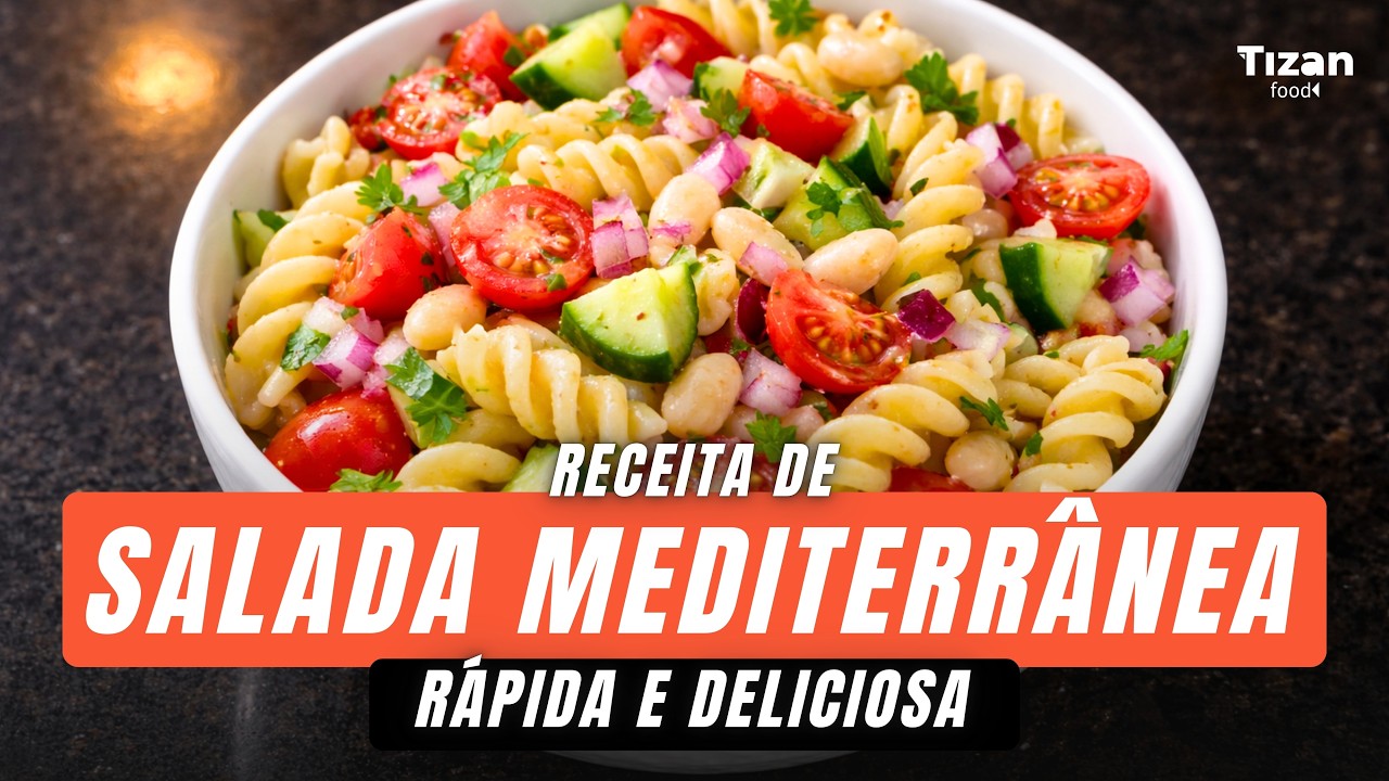 SALADA VEGANA INCRÍVEL PARA FAZER EM SUA CASA | Tizan Food #68