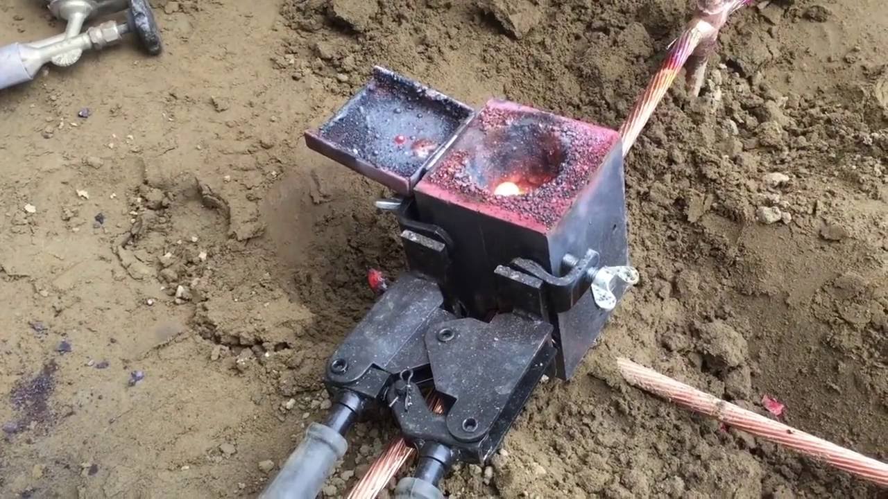 避雷針接地工程-火泥熔接