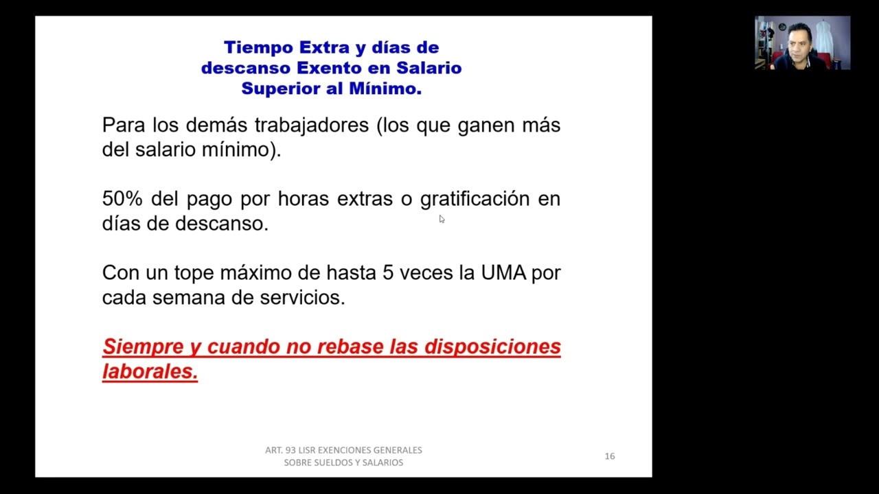 Fraccion I Art 93 LISR