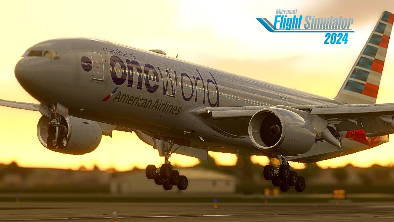 Across the pond | American B777-200 | Microsoft Flight Sim | Full Flight