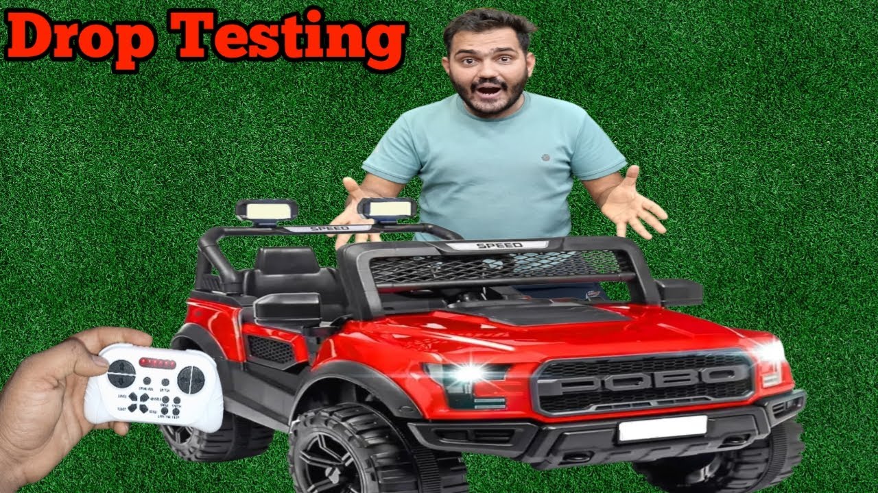 New 4×4 monster car- test Drive | ये गाड़ी सच में कमाल की है | with power steering #testing #toycar 