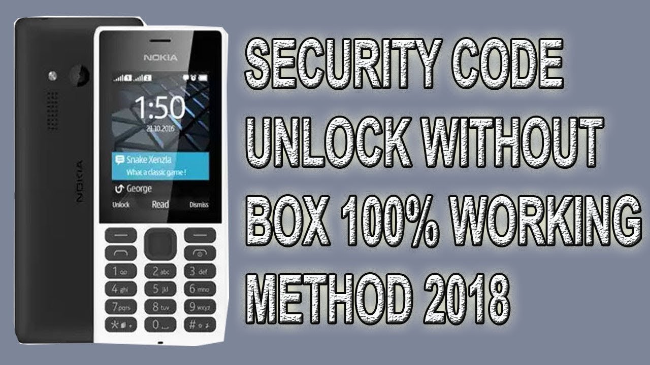 NOKIA 216 RM-1187 Security Code Read By Miracle Thunder