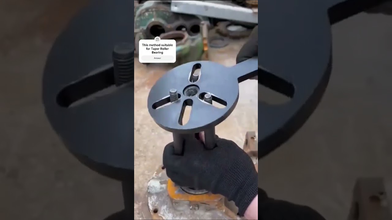 Bearing removing from the Block and Shaft, Method #7 fyr