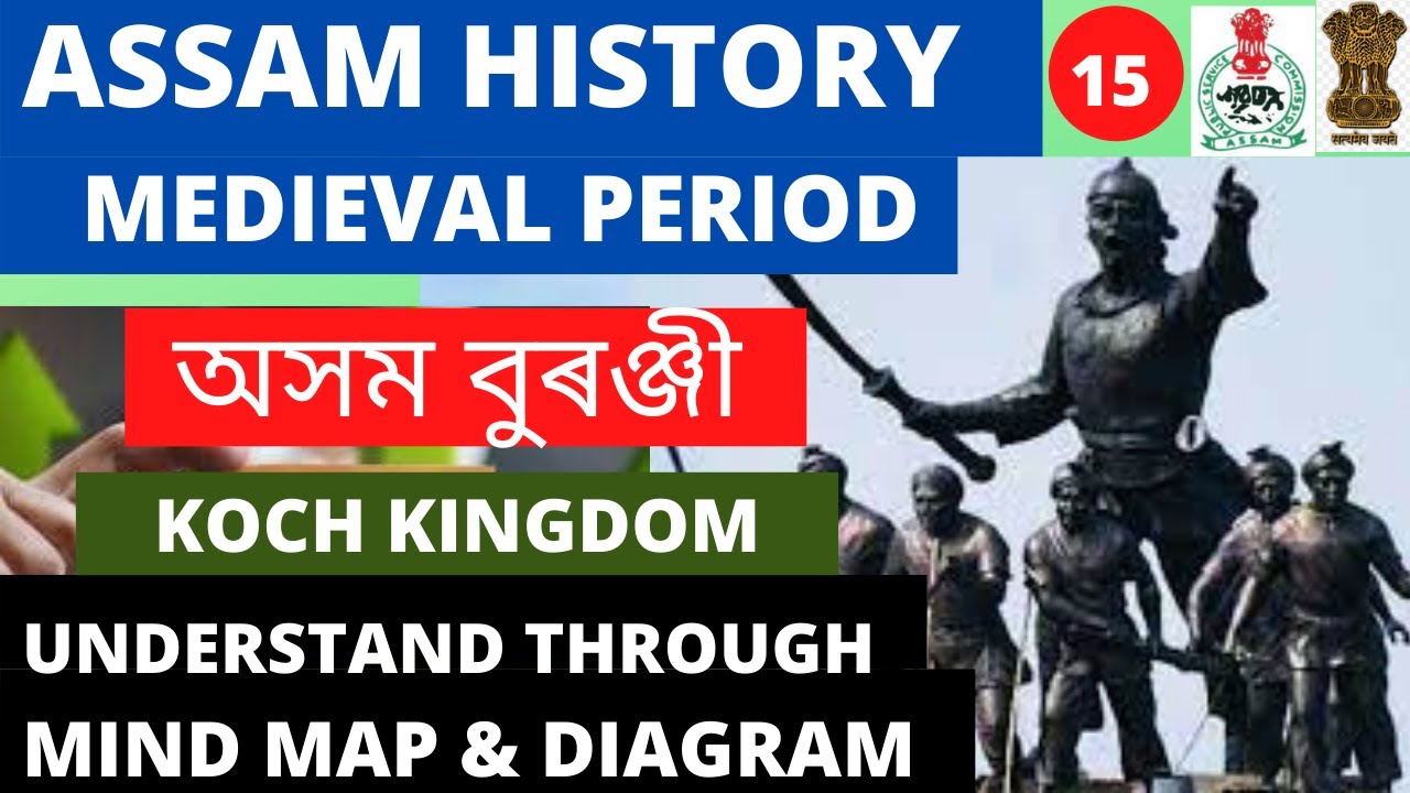 Assam History | অসম বুৰঞ্জী | Part - 15 | KOCH KINGDOM | Medieval Assam | APSC | PNRD | SI