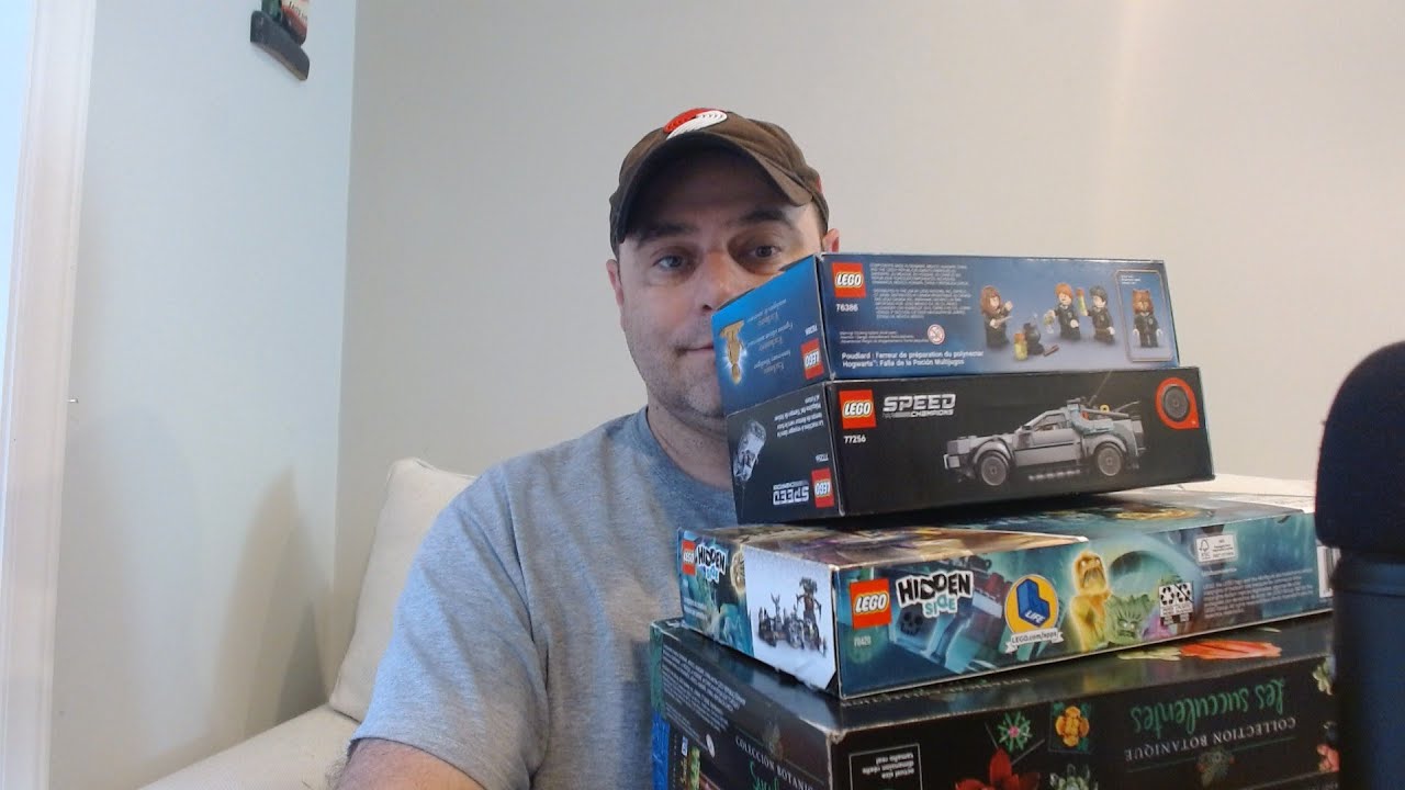 ASMR Gum Chewing Lego Set Collection