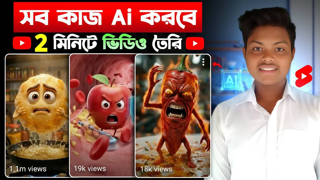 Ai ভিডিও কিভাবে বানাবো🔥Text To Video Ai Free | Ai Shorts Generate | How To Make Ai Short Video Free
