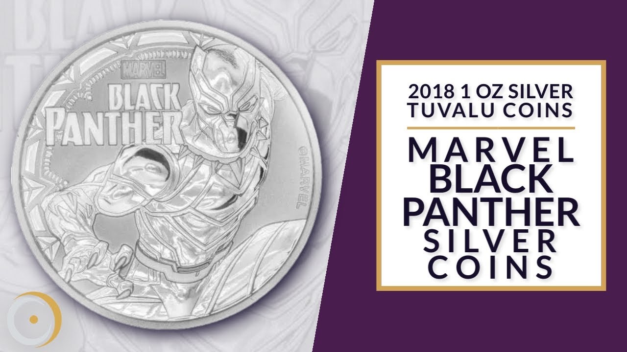 2018 Marvel Black Panther Silver Coins From the Perth Mint