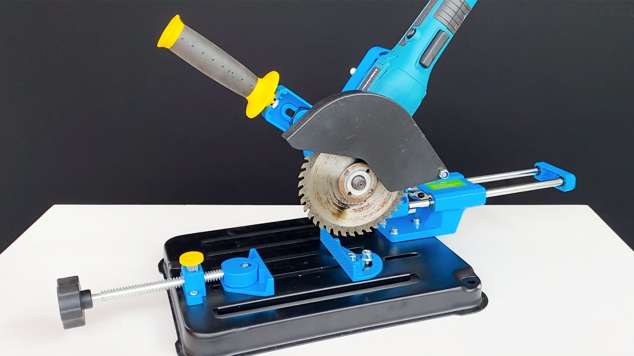 Sliding Mitre Saw | Angle Grinder Attachment !!!