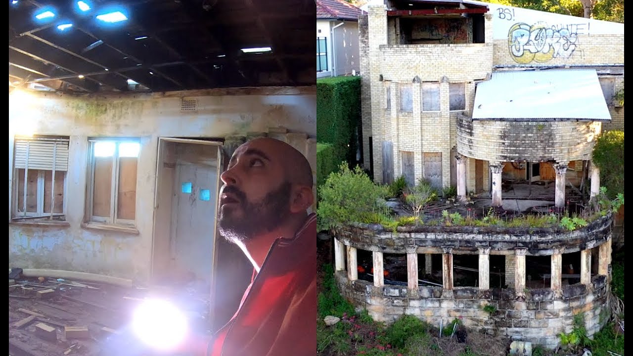 Haunted Abandoned Millionaires Mansion Morella in Mosman Sydney