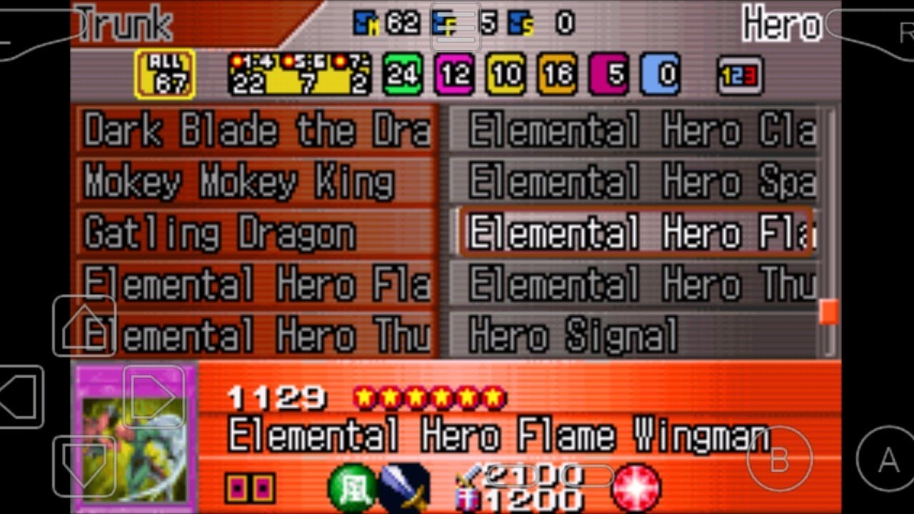 Yu-Gi-Oh GX Duel Academy GBA - Fusion Summon Elemental Hero Flame Wingman