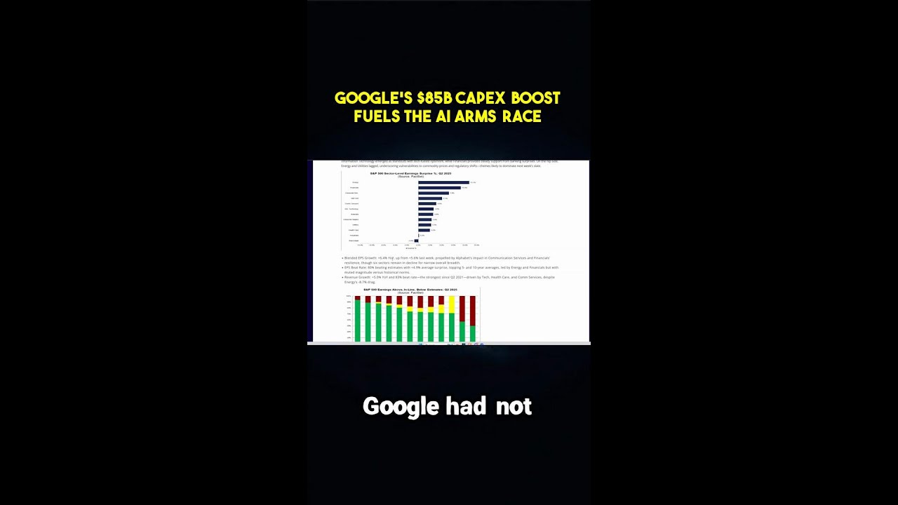 Google's $85B CapEx Boost Fuels the AI Arms Race