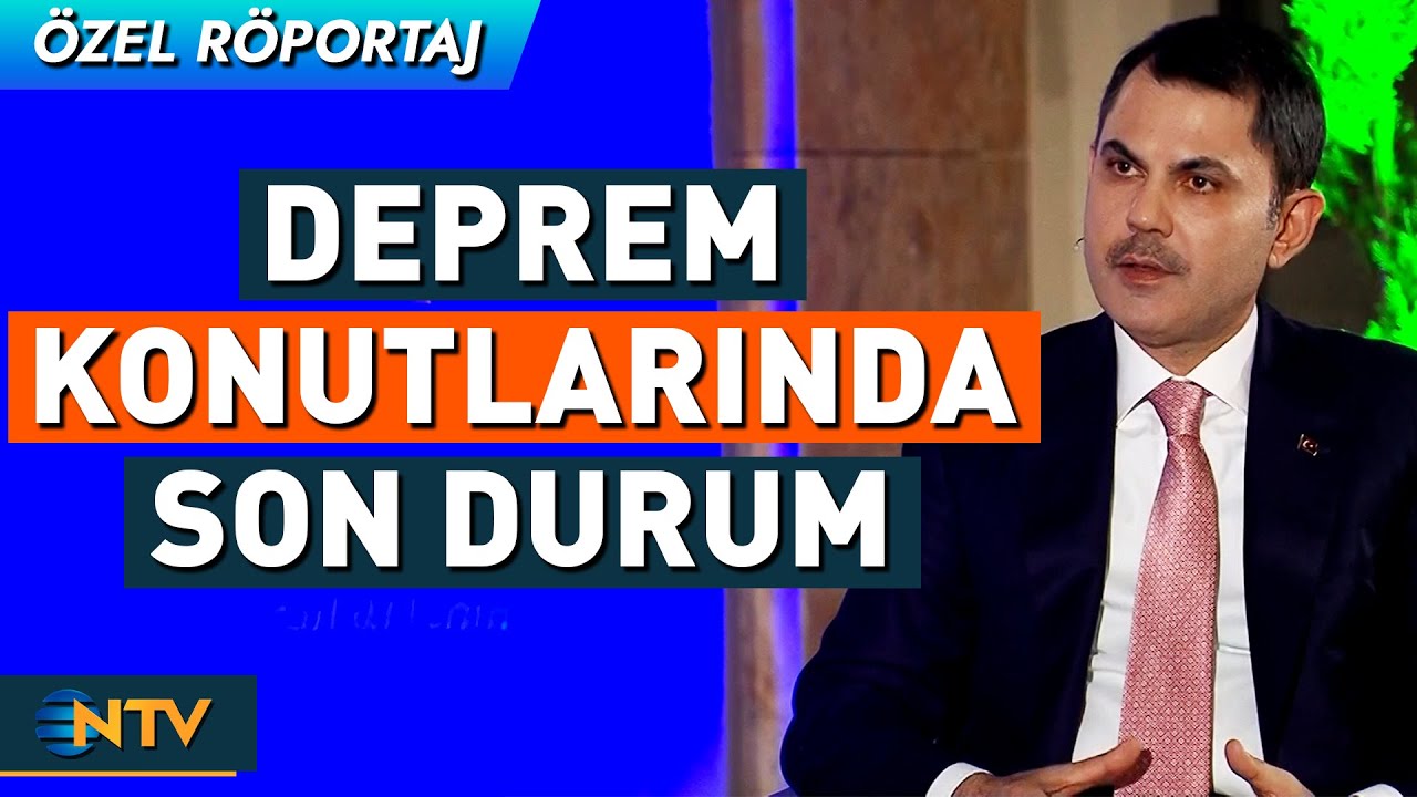 Deprem Bölgesindeki Konutların Ne Kadarı Tamamlandı? Murat Kurum NTV'de Açıkladı | NTV