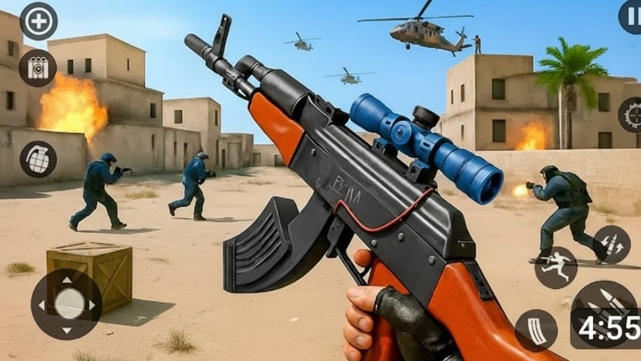 Anti Terrorist Mission 27 &ndash; Hard Mode Android Gameplay 😎