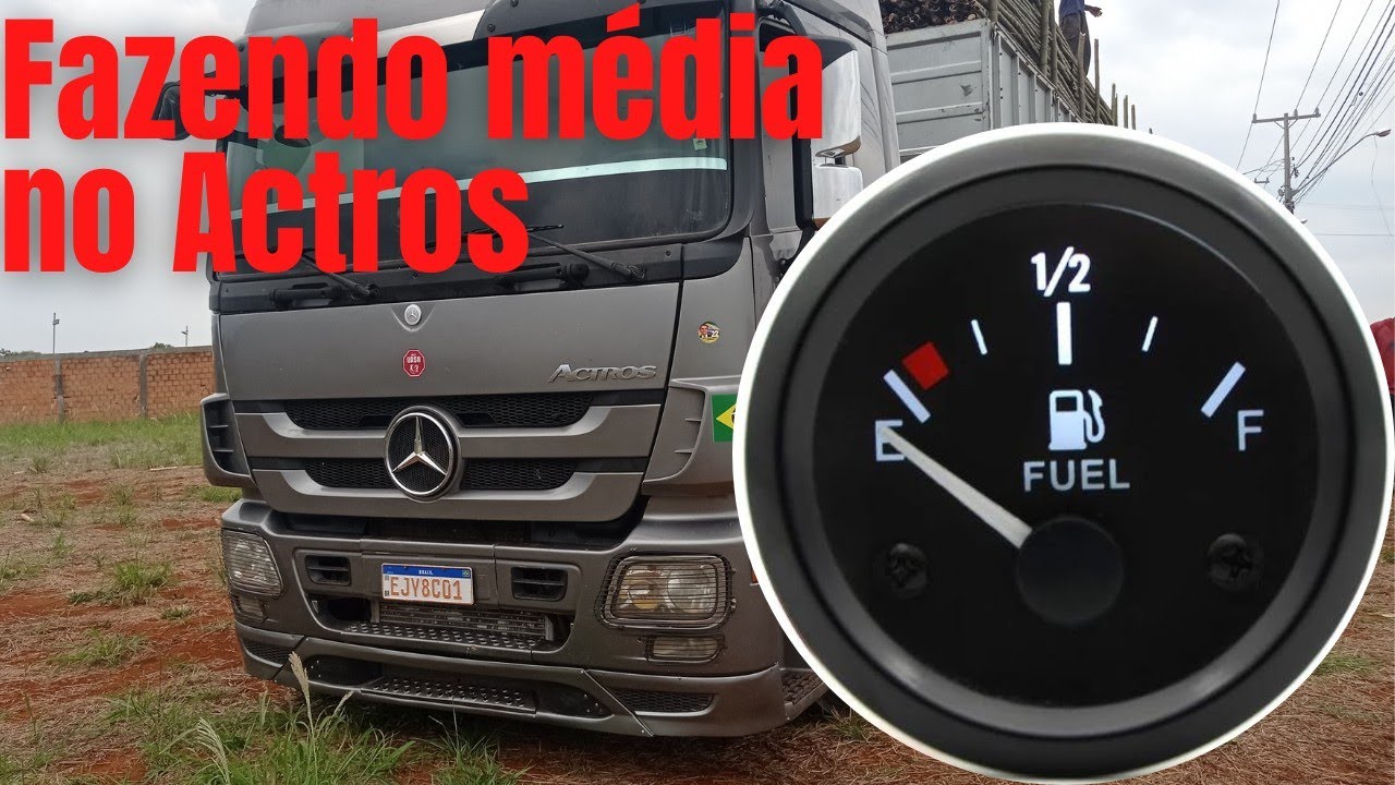 Fazendo média de consumo no Actros 2546