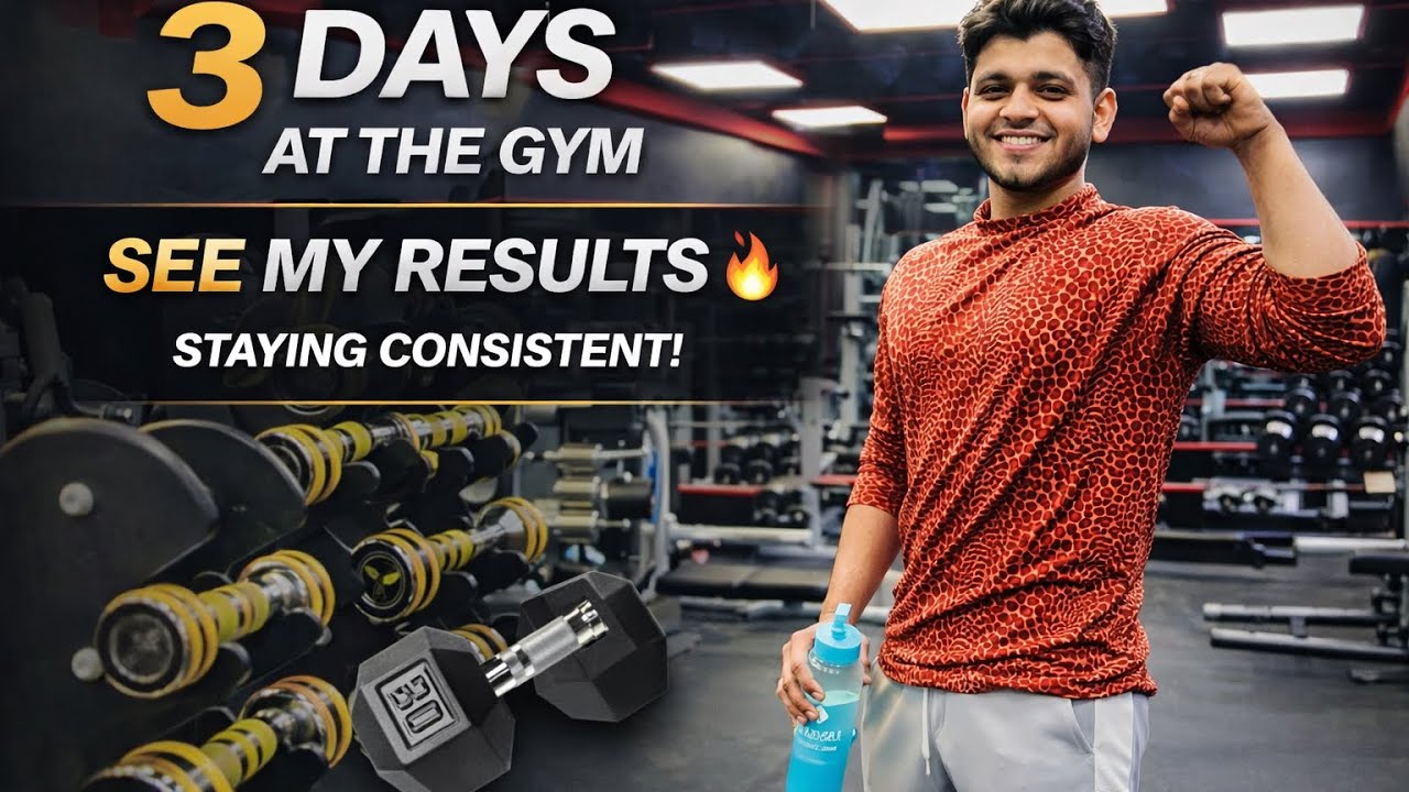  3 Day AT THE GYM #3day #gymlife #fitnessjourney #nostopping #workoutmotivation 