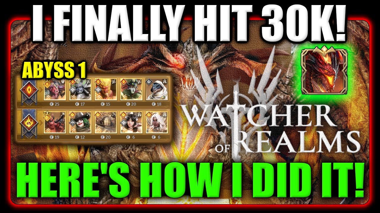 Abyss 1 Tips and Tricks - These Simple Changes Made the Difference! | Watcher of Realms
