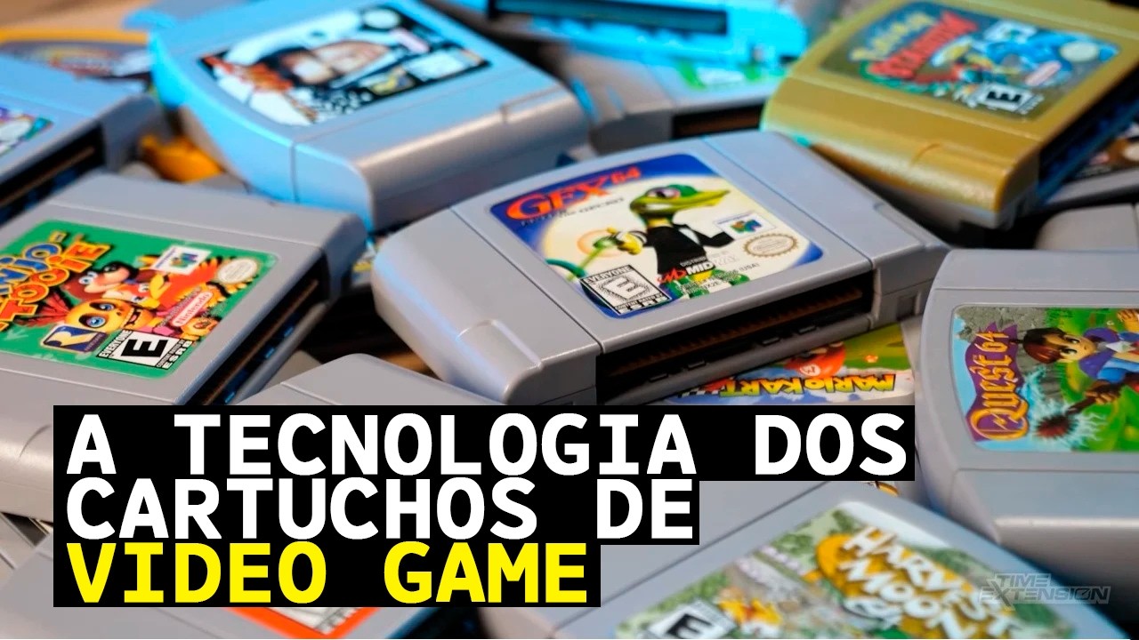UM VIDEO SOBRE MODELOS DE CARTUCHOS DE VIDEO GAME