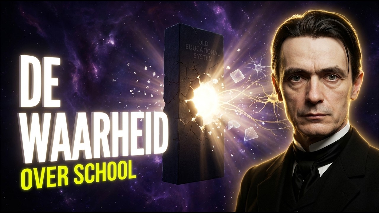 De schokkende WAARHEID over school: Waarom je NOOIT hebt leren denken! (Rudolf STEINER)