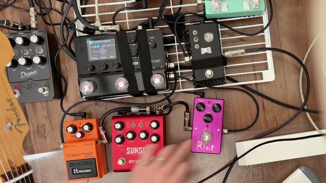 strymon SUNSET vs Surh Riot vs BOSS DS-1W  - Which Do You Prefer?