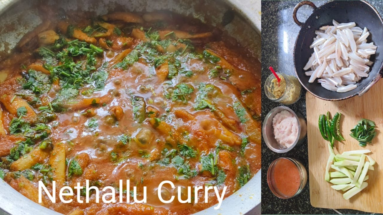 Grandma&rsquo;s Special Nethallu Curry | Traditional Andhra style Anchovy Fish Curry Recipe | Spice&Spark