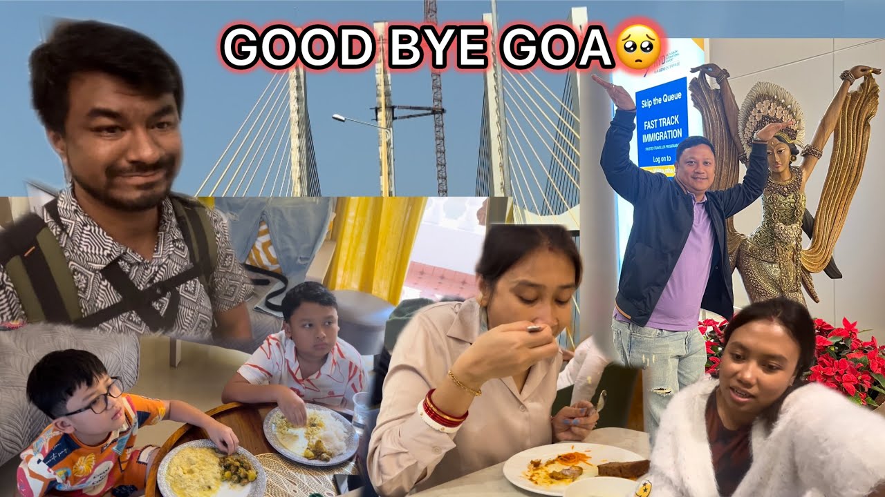 Goa New Year Celebration ➝ Heading Back to Hyderabad 💼 