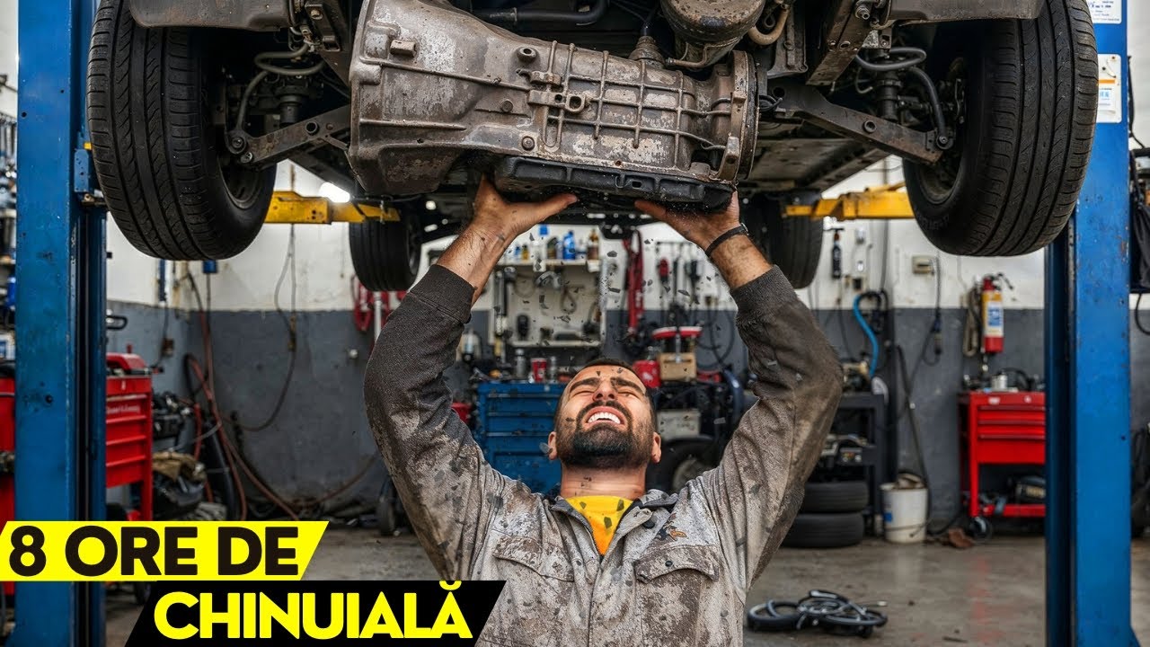 De Ce e Așa Greu să Pui Cutia de Viteze pe Dacia 1100?!