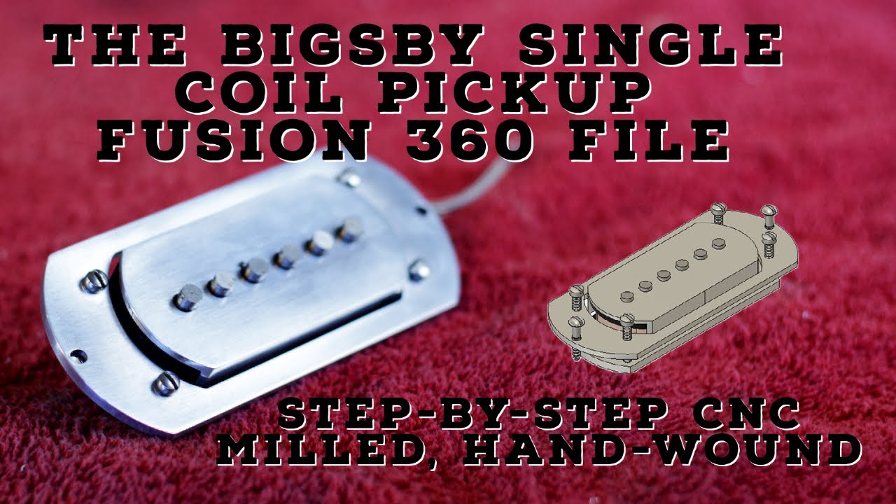 When an Engineer redesigns and makes an INSANE classic hand-wound Bigsby Pickup | Step-By-Step