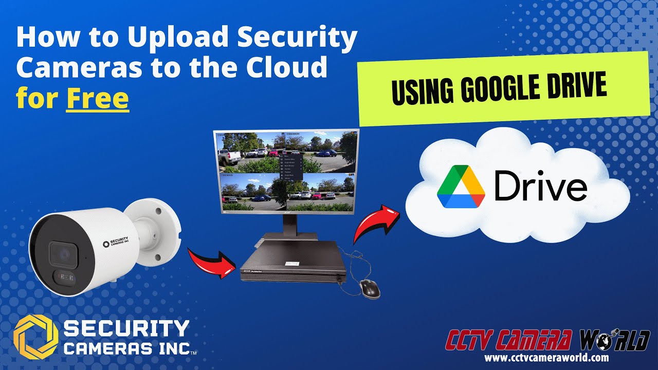 How to Backup Security Camera Footage to the Cloud (FREE with Google Drive)