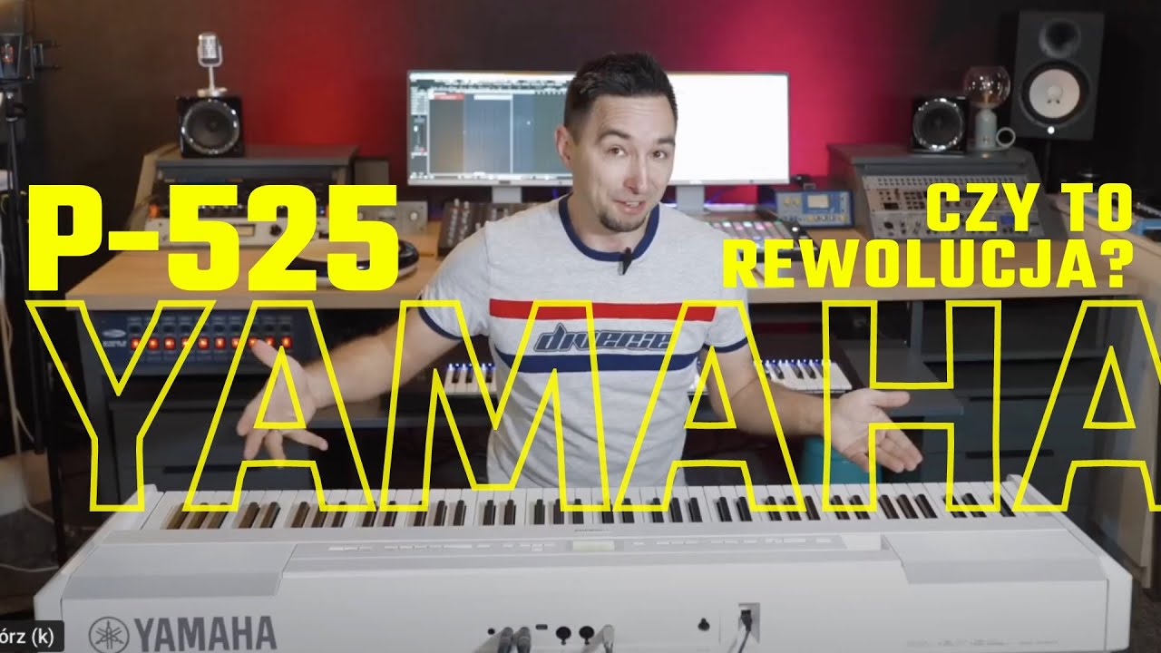 Czy Yamaha P-525 to rewolucja w świecie muzyki? Sprawdź!