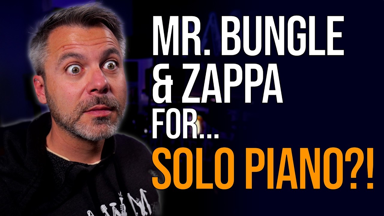 Insane piano covers of Zappa, Bungle, and Dillinger