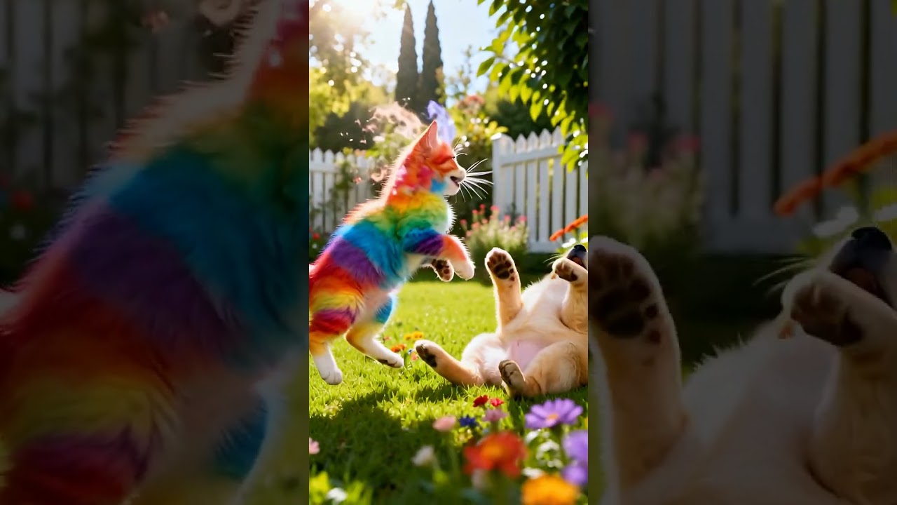 "Rainbow Kittens:Choose Your Color 🎨 