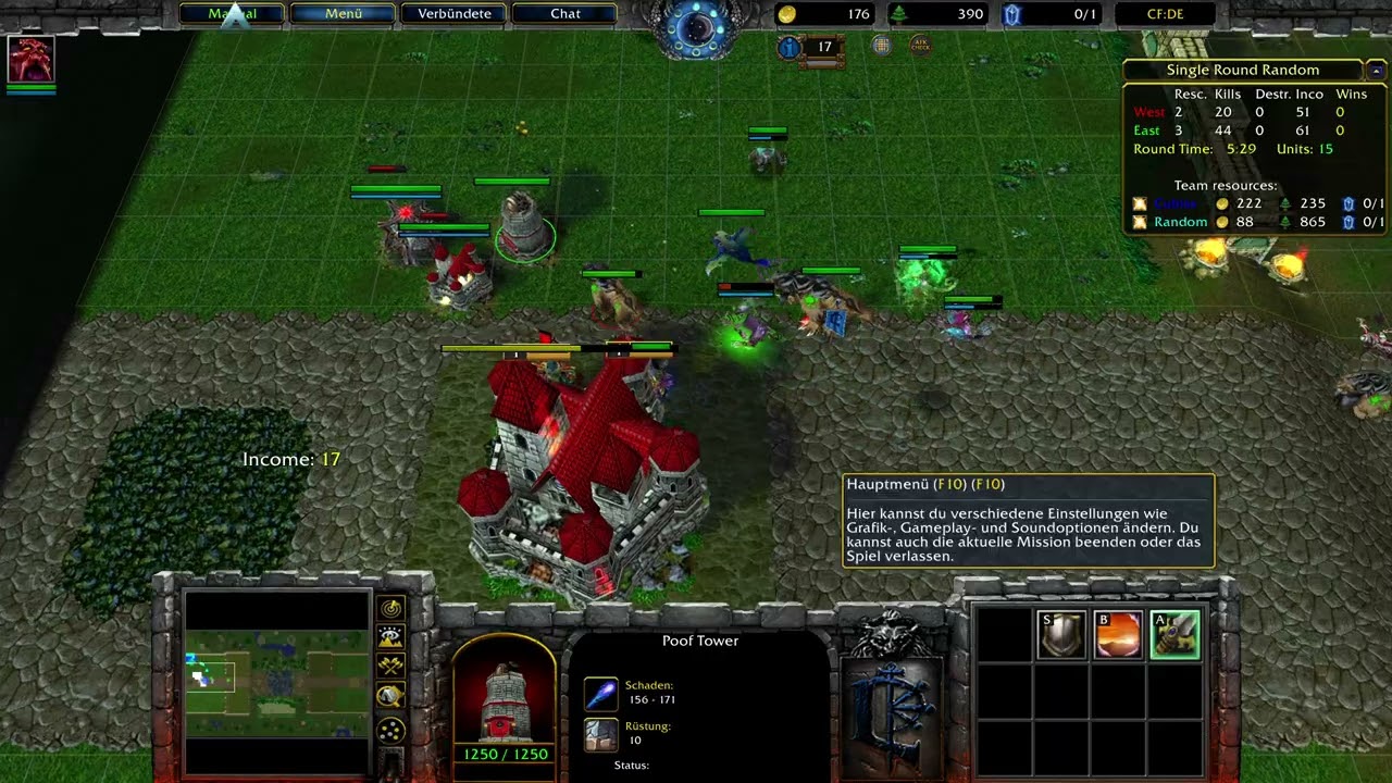 Castle Fight 3x3 on W3Champions New Draft Mode #4