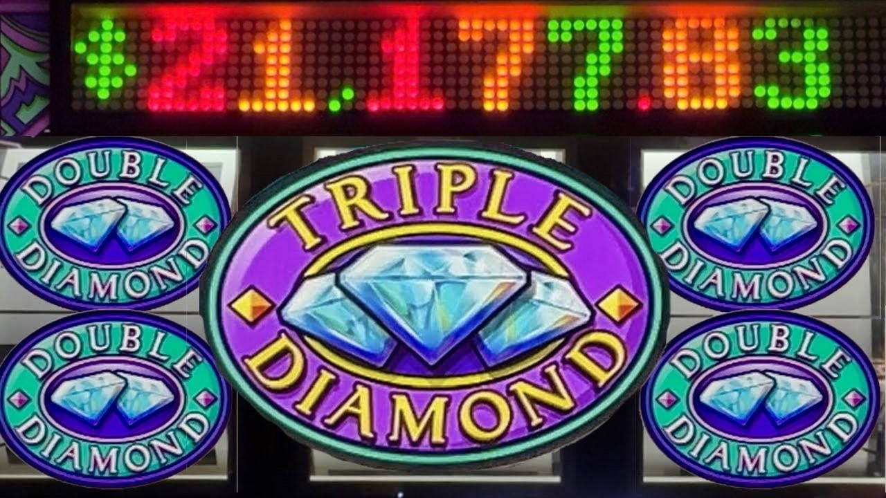 MULTIPLIERS LINED UP! Triple Double Diamond Classic Slot