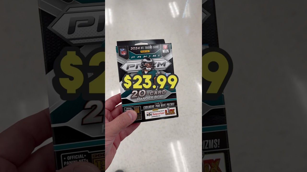 Let&rsquo;s open a 2024 Prizm Football Card Hanger Box  #sportscards #footballcards