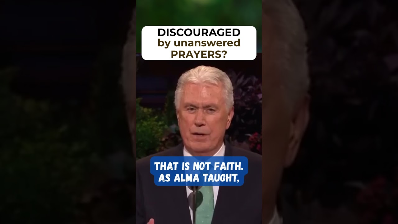 ВЕРА РАСТЁТ ЧЕРЕЗ ИСПЫТАНИЯ | Старейшина Ухтдорф #lds #conferencetalk
